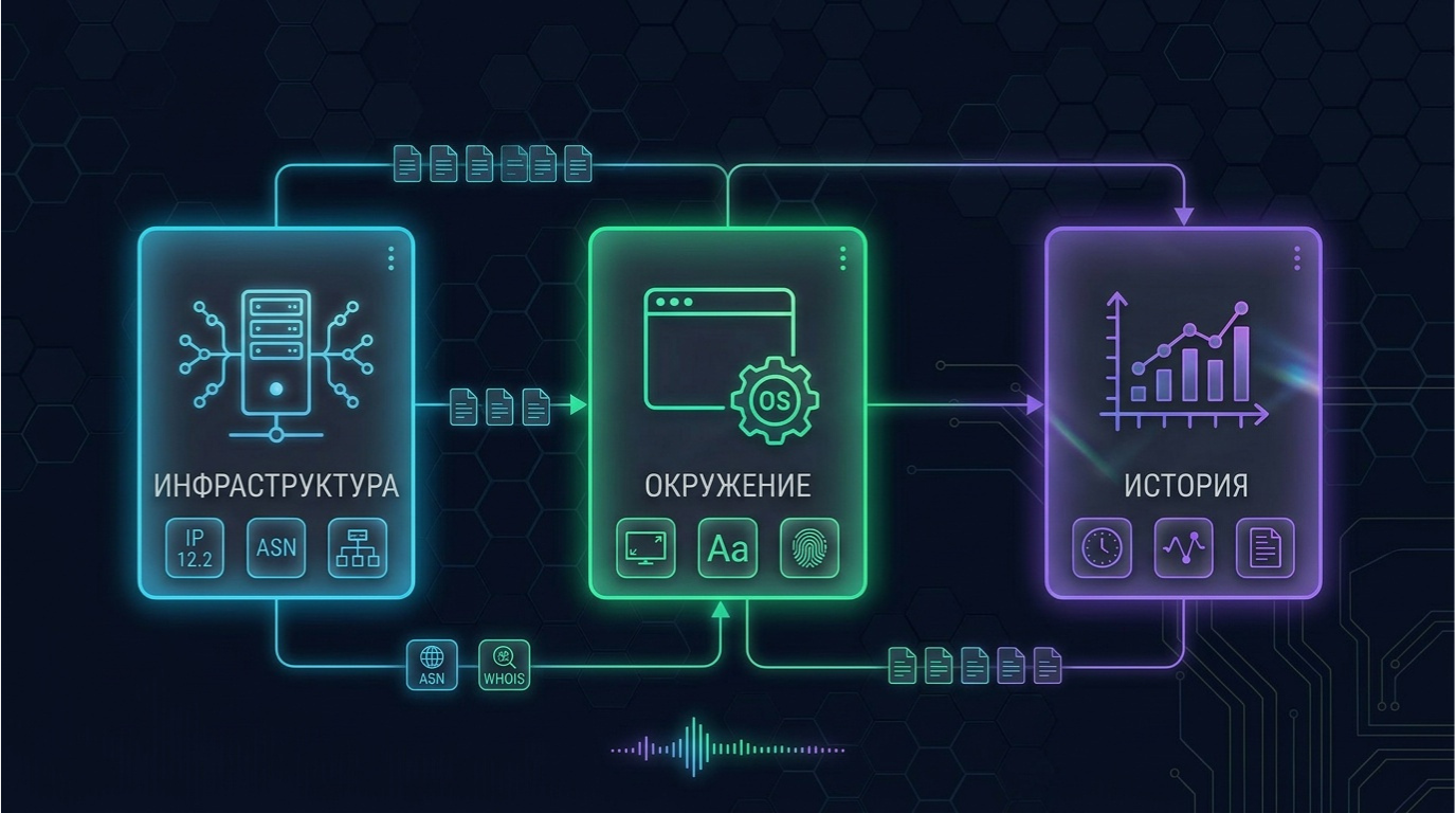 Три столпа антифрод-анализа: инфраструктура, окружение, история