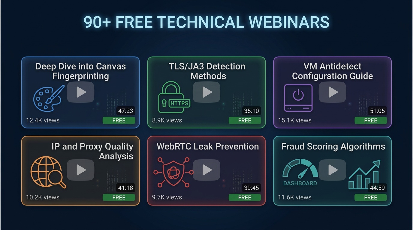 Over 90 free technical webinars by Vektor T13
